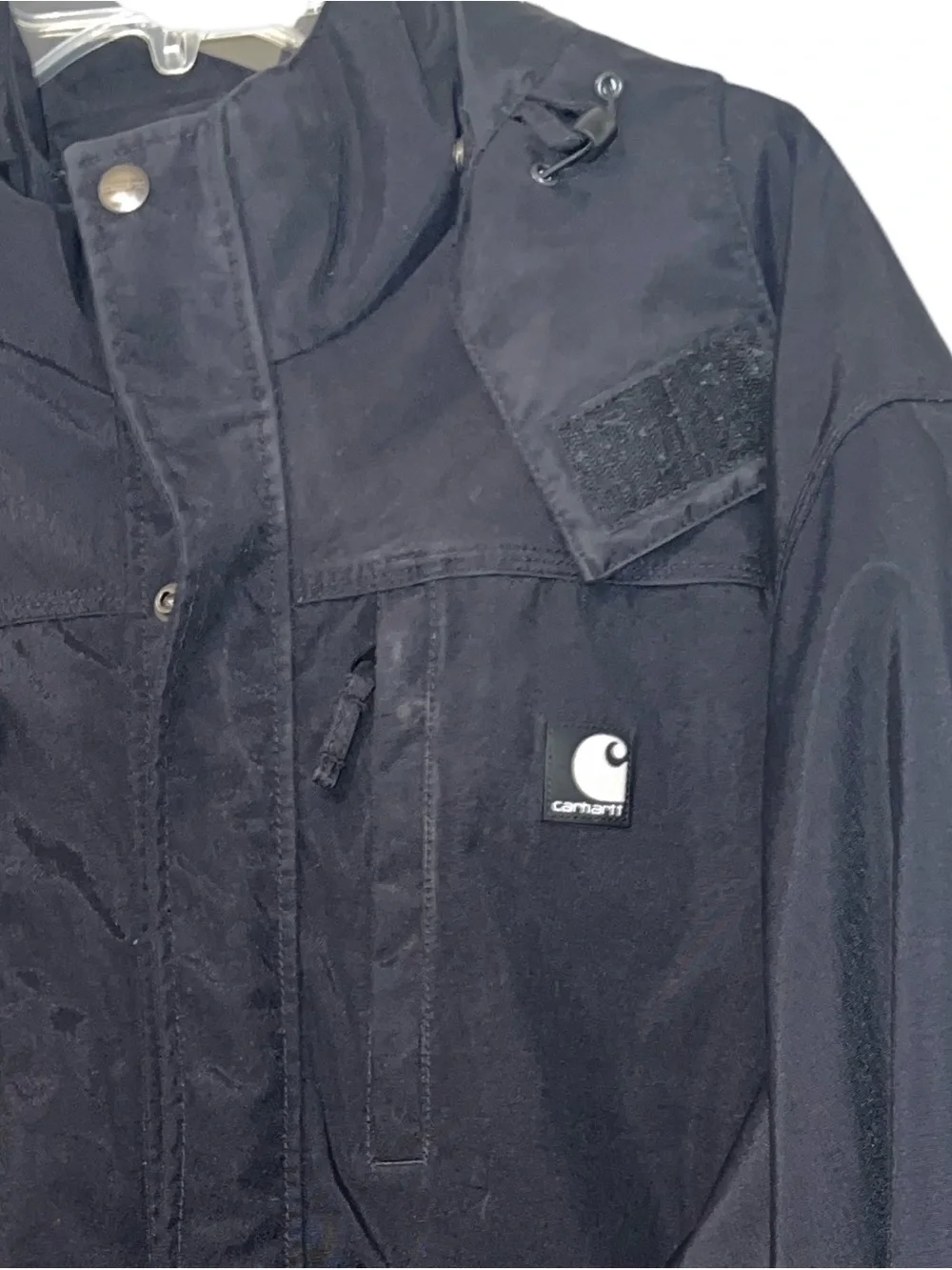 Carhartt C72 BLK Shoreline Waterproof Jacket XL Regular